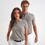 Couple wearing heather grey