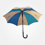 branded umbrella executive walker reverse view
