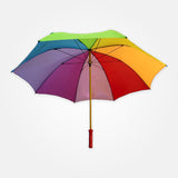 Spectrum sport golf umbrella - rainbow style
