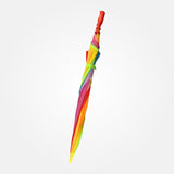 Spectrum sport golf umbrella closed - rainbow style