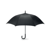 Open black umbrella