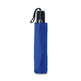 Royal blue closed umbrella